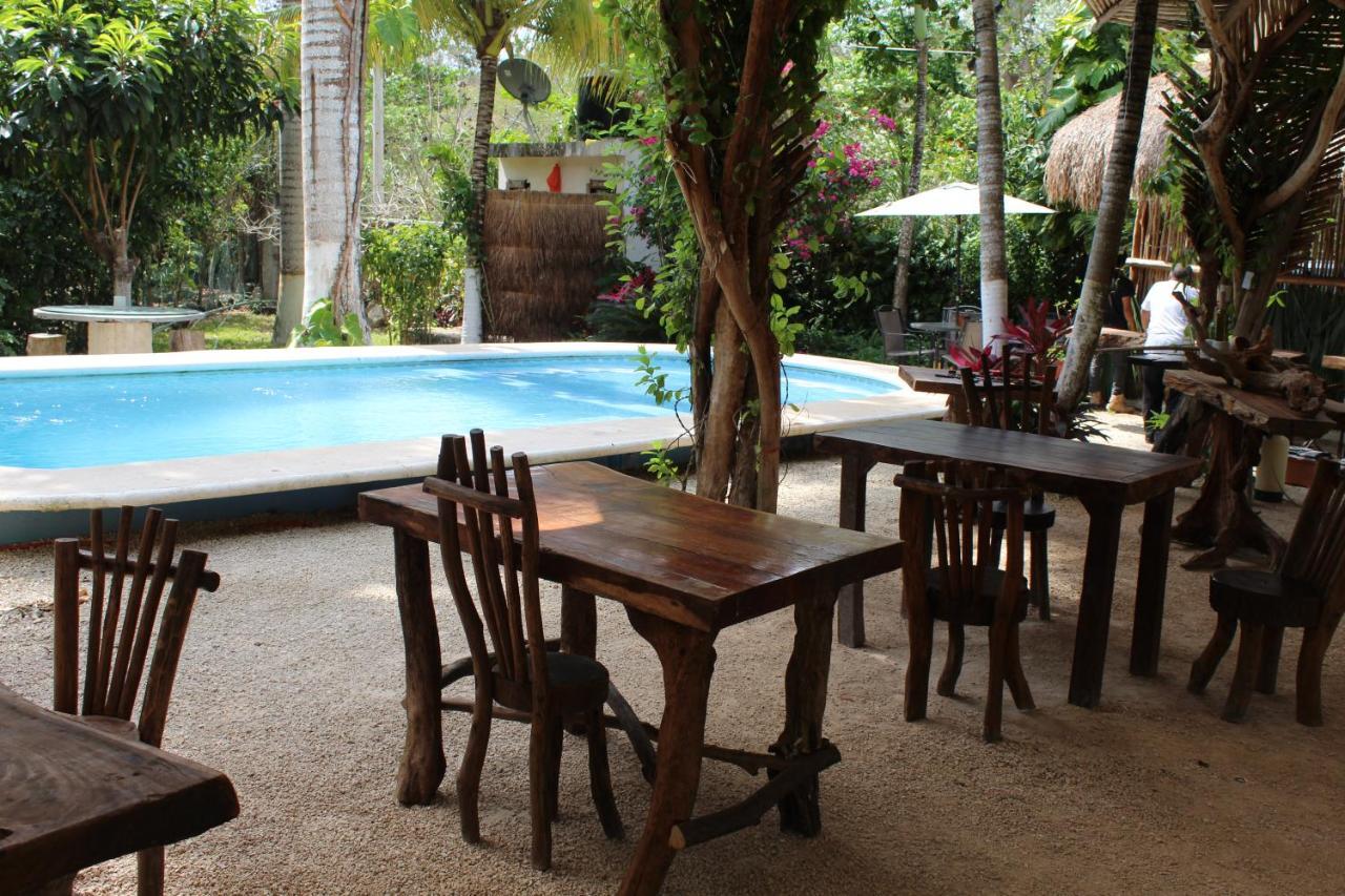 Cabanas La Alborada Vila Tulum Exterior foto