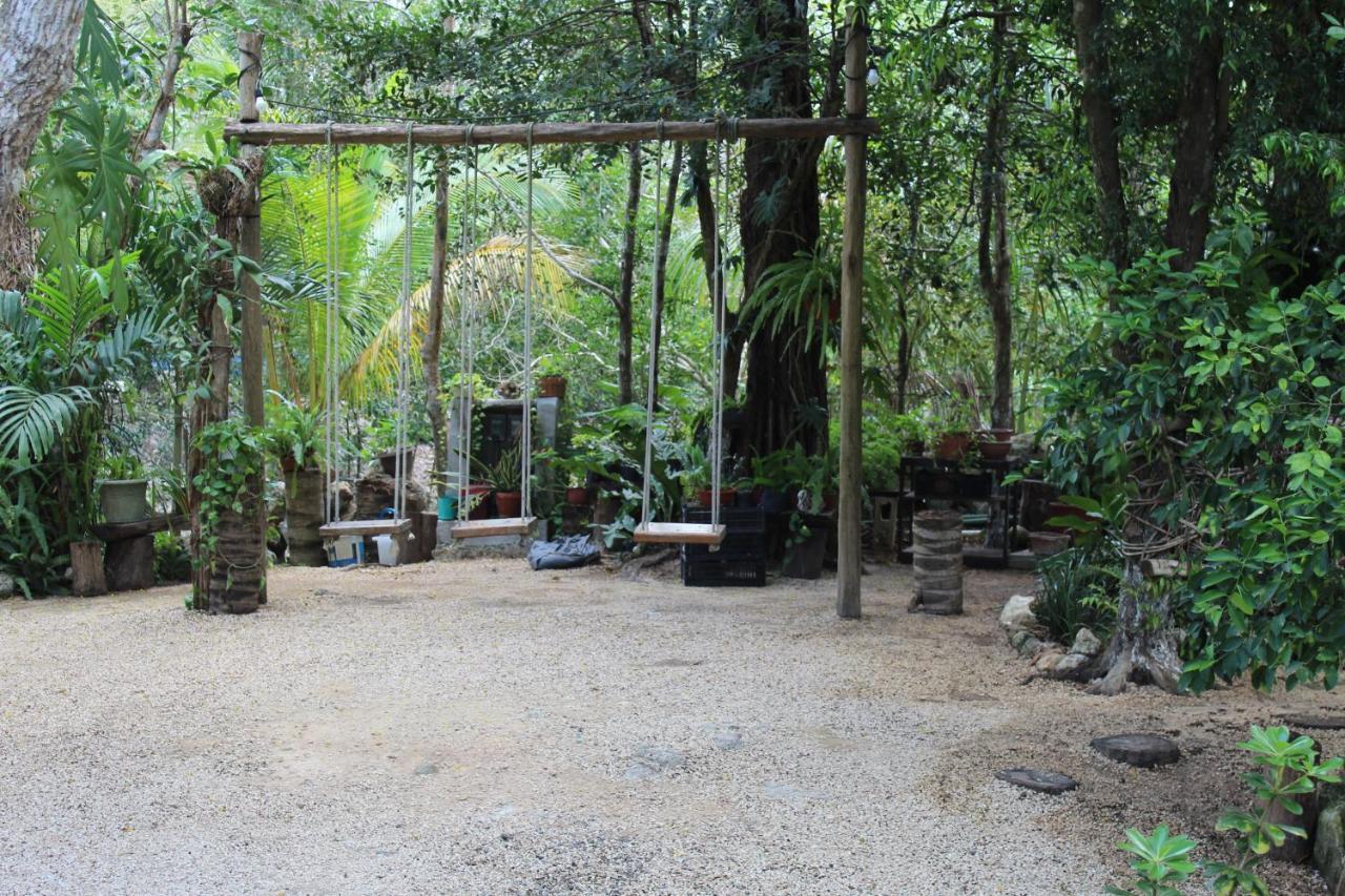 Cabanas La Alborada Vila Tulum Exterior foto
