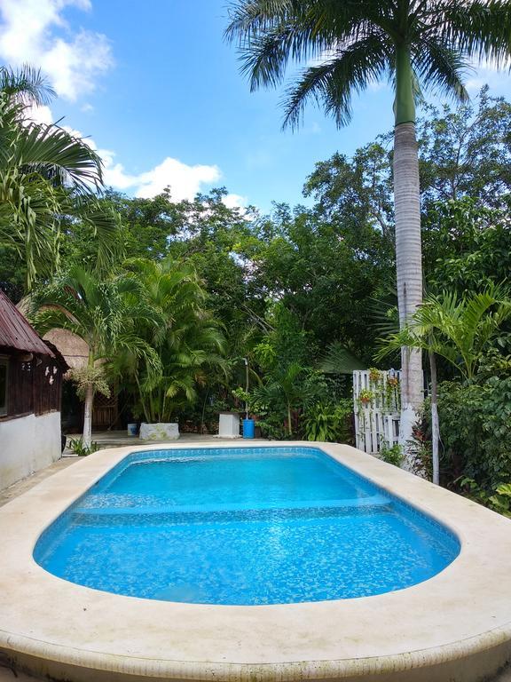 Cabanas La Alborada Vila Tulum Exterior foto