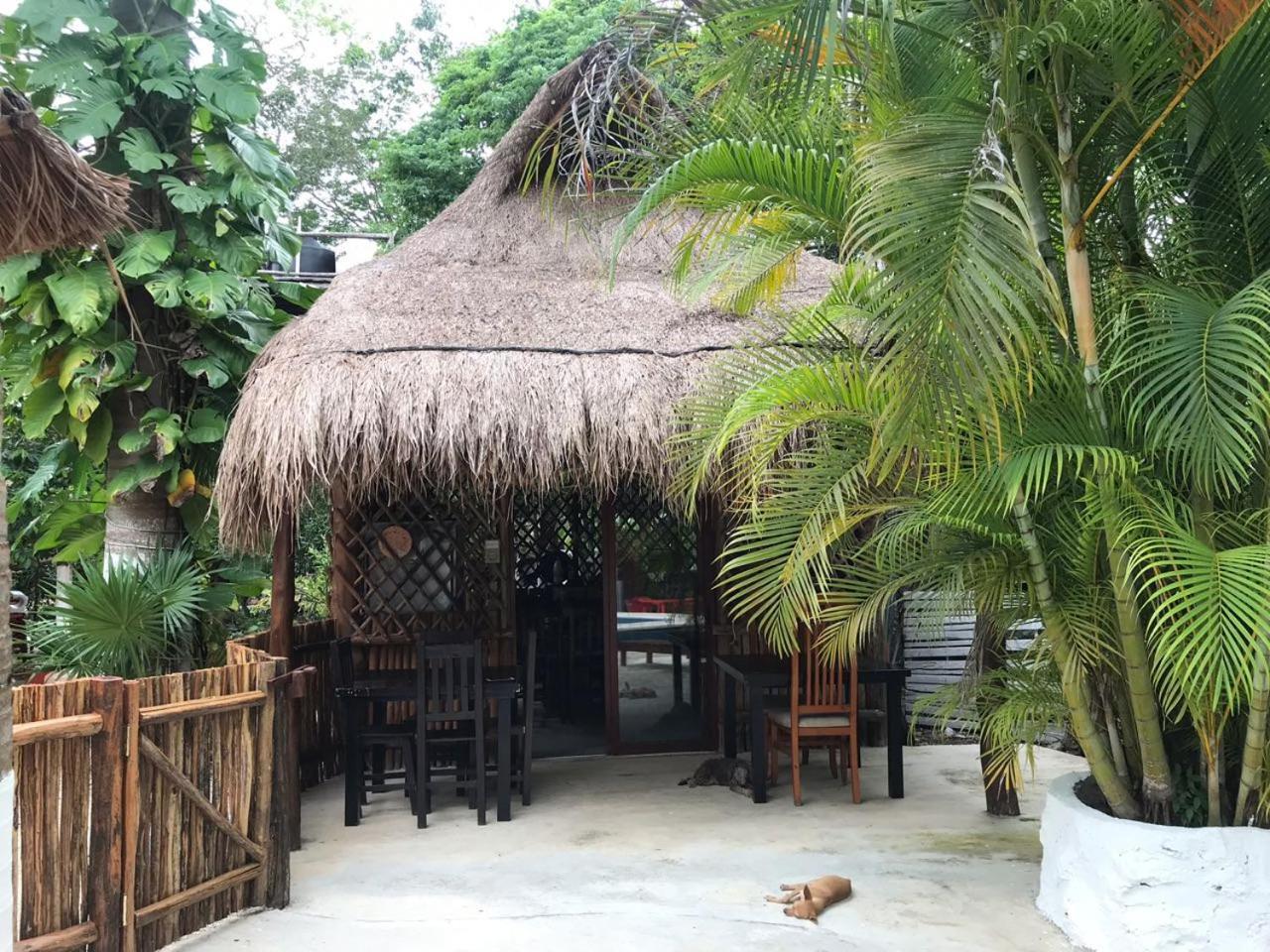 Cabanas La Alborada Vila Tulum Exterior foto